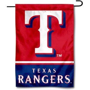 MLB Licensed Texas Rangers 2023 World Series Garden Flag 13 by‎ 18 Inches